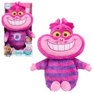 Disney Junior Alice’s Wonderland Bakery Chat & Glow Cheshire Cat Plush Talks NWT